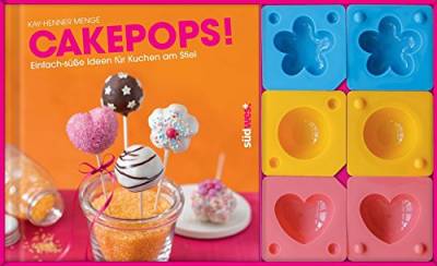 Cakepops-Set: Einfach-süße Ideen für Kuchen am Stiel. Buch mit 3 Cakepop-Formen von Südwest Verlag